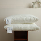 Everyday Cotton-Cover Bed Pillow
