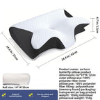 Butterfly Memory Foam Neck Pillow