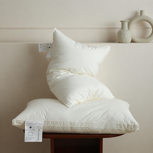 Everyday Cotton-Cover Bed Pillow